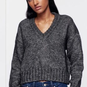 KOTN *BEIGE* V-Neck Sweater